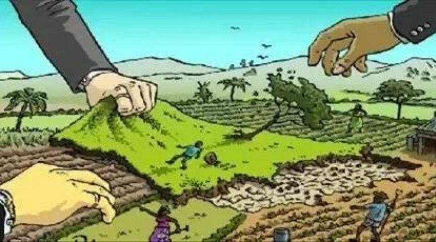 Encroachment land