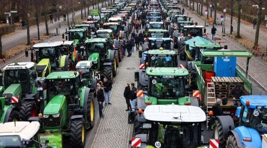 Germany Farmer Protest